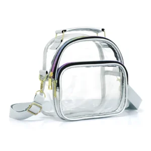 clear transparent crossbody bag