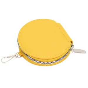 round pu coin bag