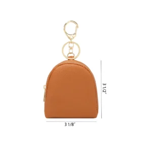 coin purse with keychain