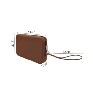 silicone organizer purse