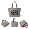 felt tote bag