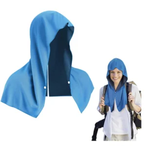 lightweight sport cooling hoodie towel