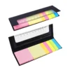 Kraft Paper Ruler & Sticky Note Set