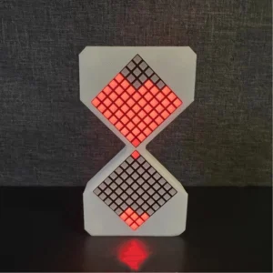 gravity sensor led hourglass night light