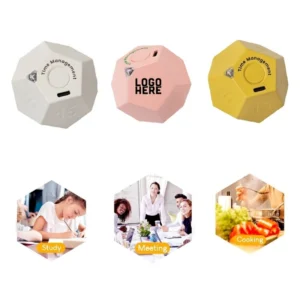 12-Sided Flip Gravity Time Manager Cube