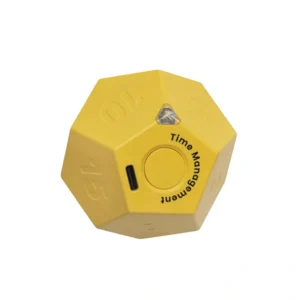 12-Sided Flip Gravity Time Manager Cube