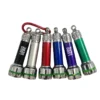 5 led aluminum mini keychain flashlight