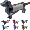 novelty dachshund shaped wine bottle holder