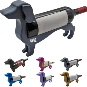 novelty dachshund shaped wine bottle holder