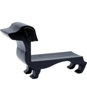novelty dachshund shaped wine bottle holder
