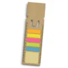 Eco Bamboo Ruler Bookmark W/Sticky Notes Eco Bamboo Ruler Bookmark W/Sticky Notes