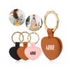 heart shaped pu leather magnetic hat clip heart shaped pu leather magnetic hat clip