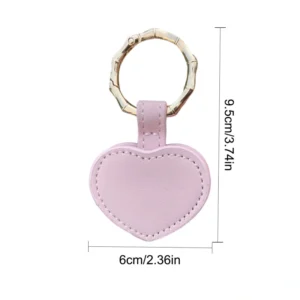 heart shaped pu leather magnetic hat clip heart shaped pu leather magnetic hat clip
