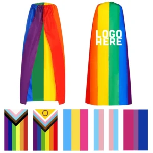 gay pride rainbow capes
