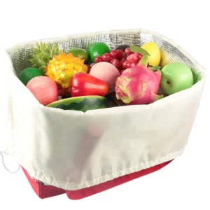insulated reusable picnic cooler tote bag