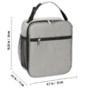 oxford fabric insulated lunch cooler tote