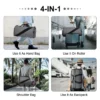 4 in 1 garment bag large duffel bag