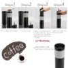 portable coffee press tumbler