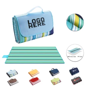 custom printed foldable picnic blankets for casino & promotional campaigns