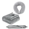 2 in 1 travel pillow & blanket