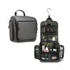 large capacity hanging toiletry bag with wet/dry separation