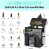 hanging mesh shower caddy with phone pocket