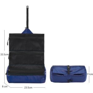 roll up travel toiletry bag with hanging hook roll up travel toiletry bag with hanging hook