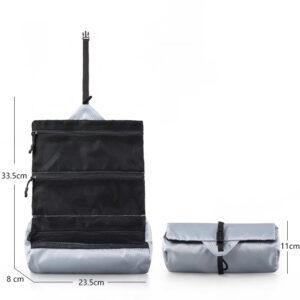 roll up travel toiletry bag with hanging hook roll up travel toiletry bag with hanging hook