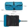 roll up travel toiletry bag with hanging hook roll up travel toiletry bag with hanging hook