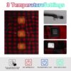 Wearable Heated Sherpa Blanket with Sleeves