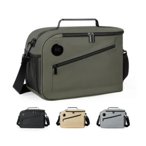 digital temperature display insulated cooler tote bag