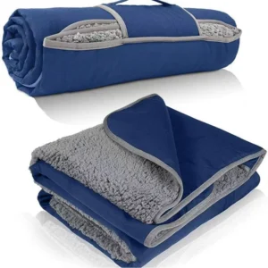 3-Layer Waterproof Sherpa Outdoor Picnic & Camping Blanket
