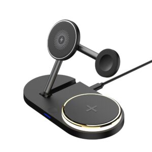 3 in 1 magnetic wireless charging station