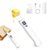 heated butter spreader knife with digital display