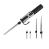 cordless electric carving knife with dual blades