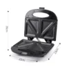 2 in 1 waffle & sandwich maker