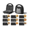 interchangeable plate breakfast & snack maker