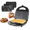 interchangeable plate breakfast & snack maker