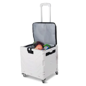 45l foldable rolling insulated cooler box