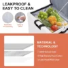 glass baking dish set with insulated carry tote