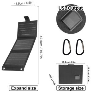 3 fold portable solar panel charger with usb output