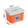 8 person melamine tableware set with sealed plastic box