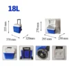 18l wheeled insulated cooler box
