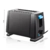 2 slice adjustable browning control toaster