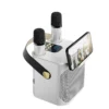 karaoke speaker with 2 wireless microphones & phone holder