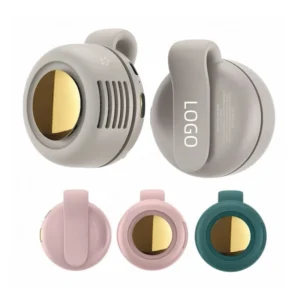 2 3/5" mini portable abs clip on fan w/ usb