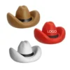 cowboy hat shaped pu foam stress reliever toy