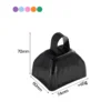 3" metal cowbell