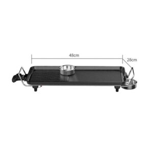 adjustable temperature non stick electric griddle bbq grill