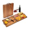 foldable acacia wood double sided charcuterie & cutting board foldable acacia wood double sided charcuterie & cutting board